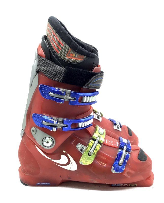 Salomon Men's Red Ski Boots - Size 28-28.5