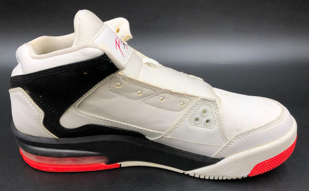 Nike Air Jordan Flight Origin GS 'White Black' & Red Sneakers - Size 5.5Y (+COA)