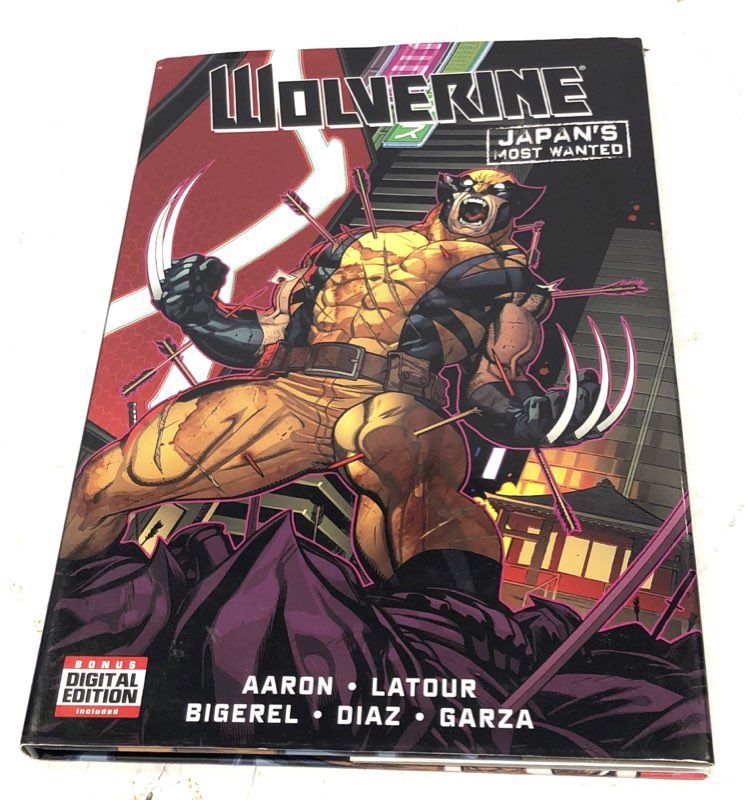 Marvel Wolverine Graphic Novel Lot Japan's Most Wanted & Essential Vol 3 HC TPB