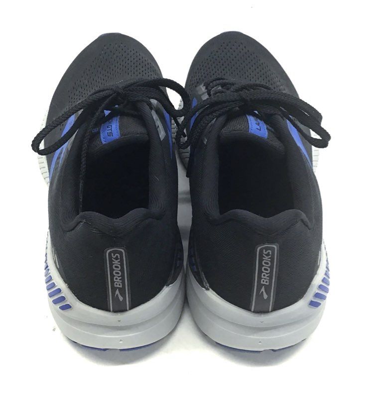 Brooks Launch GTS 9 Black Blue Running Shoes Men's Size 8.5 D
