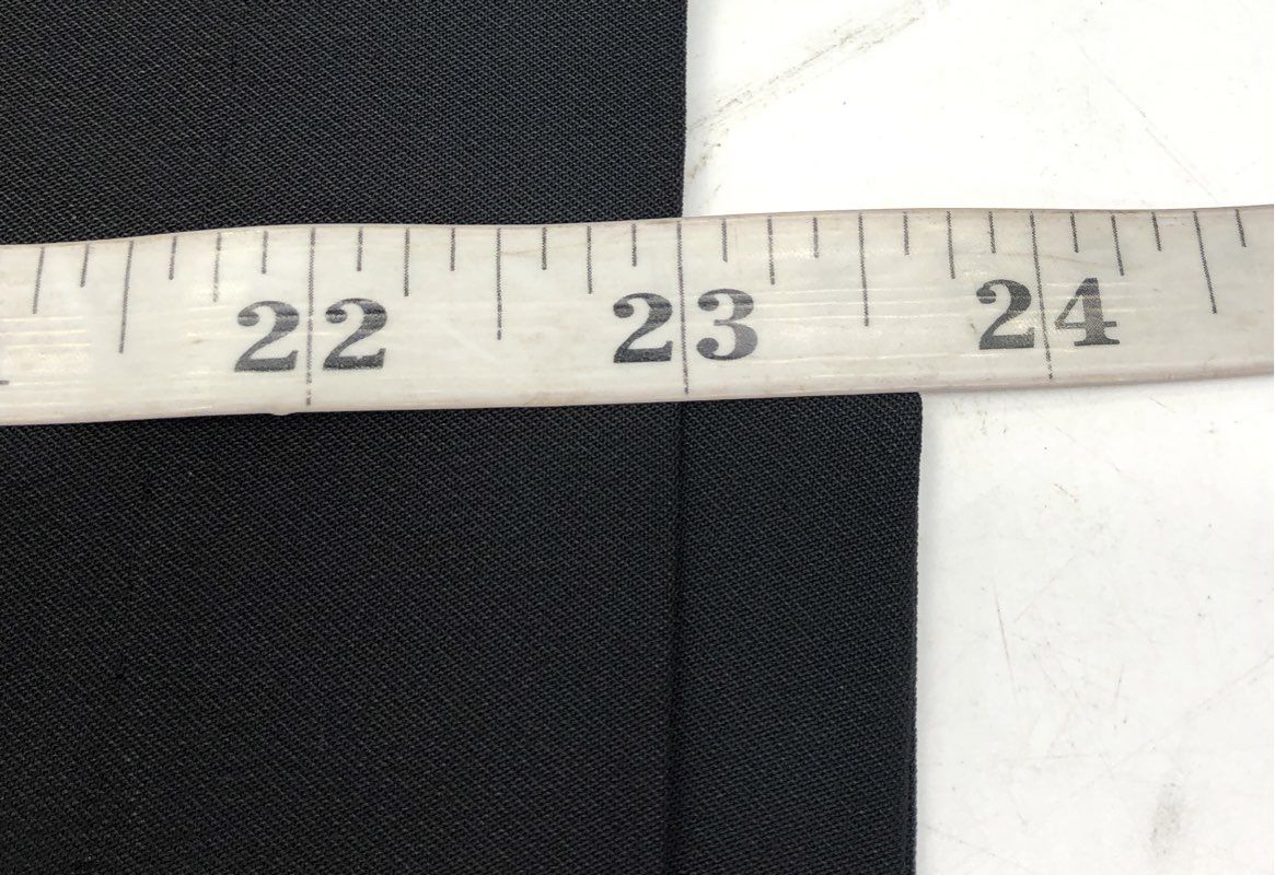 Sandra Angelozzi Women's Black Belted Straight Skirt Center Vent Size 40