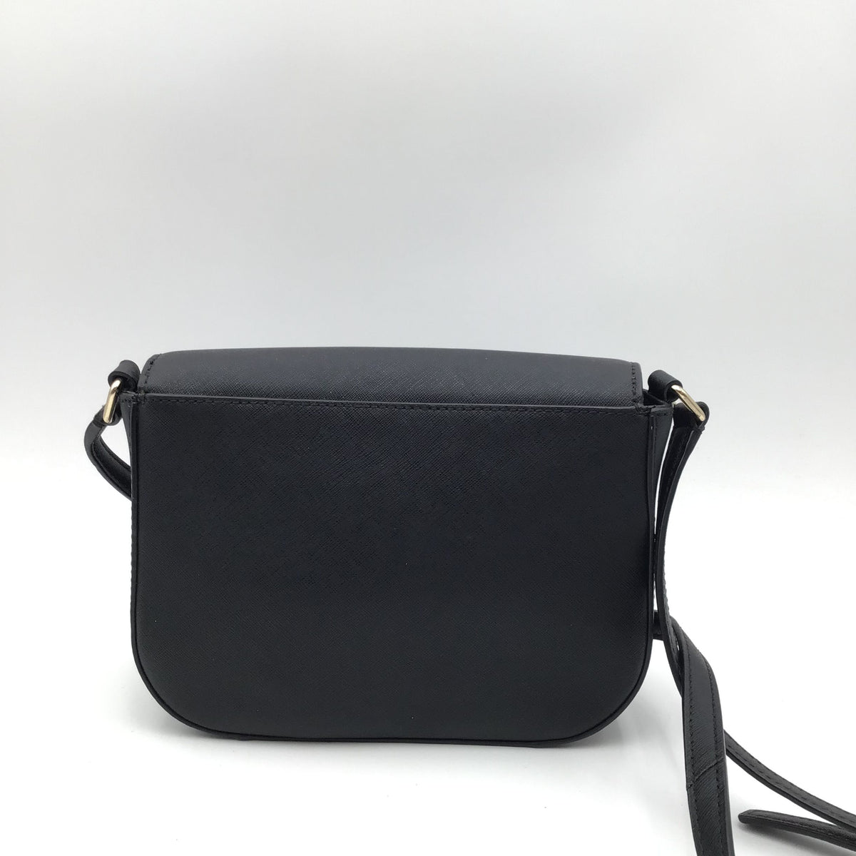 Authentic Kate Spade New York Black Leather Luxury Crossbody Bag - COA Included