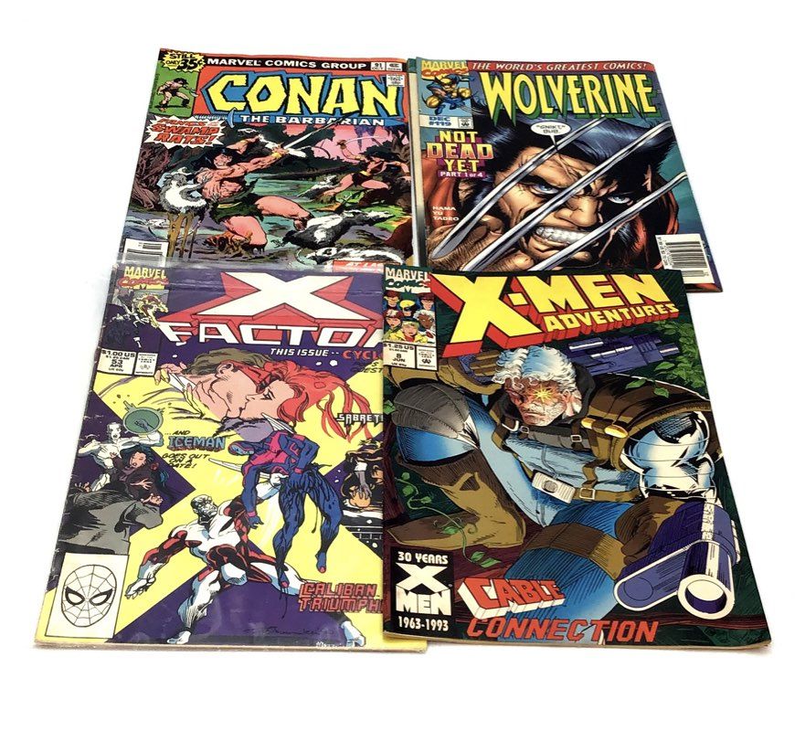 Comic Book Lot Marvel DC Mixed Eras Superhero Approx 30 Comics