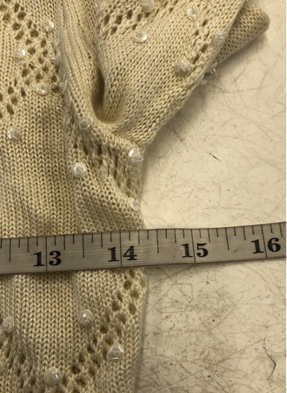 NWT Cache Women's Ivory Cardigan Sweater - Size S