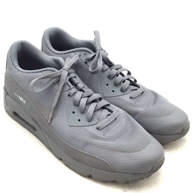 Nike Men&#39;s Air Max 90 Ultra 2.0 875695-003 Gray Low-Top Athletic Shoes - Sz 11.5