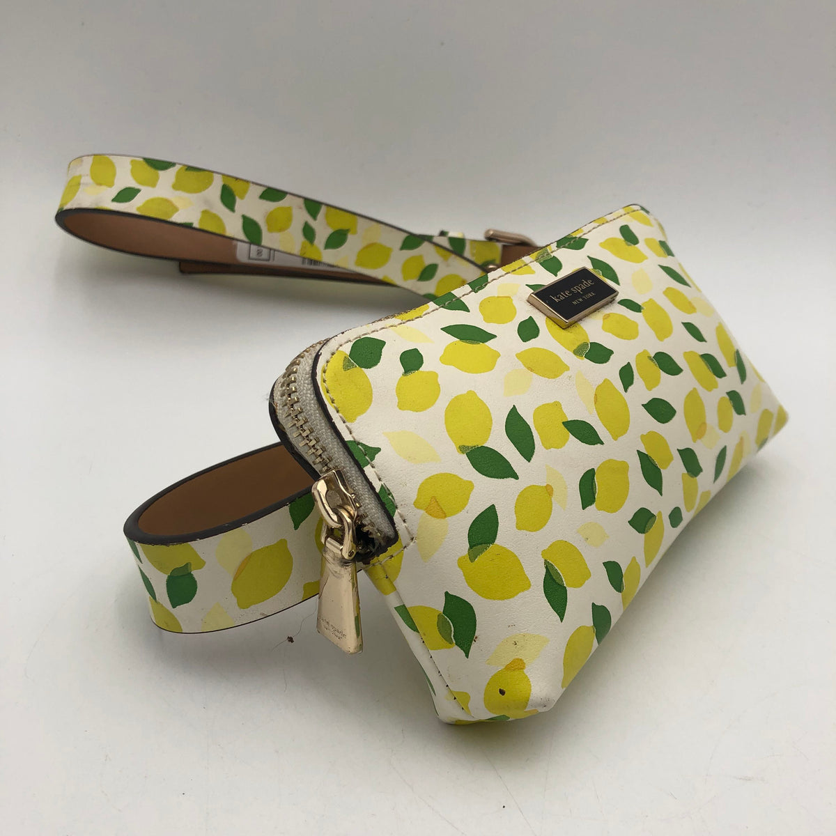 Kate Spade Multicolor 'Lemon Drop' Belt Bag-Size: L\XL (NWT)(+COA)
