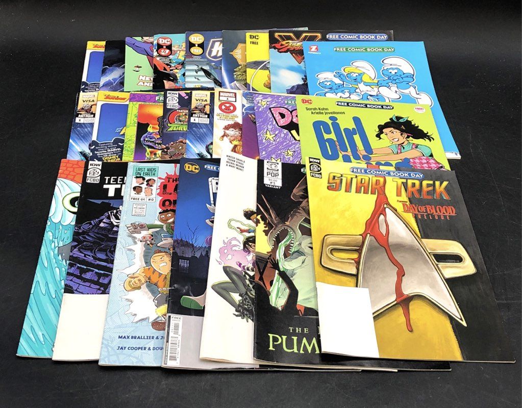Comic Book Lot Marvel DC IDW Modern Era Mixed Titles 25 Comics