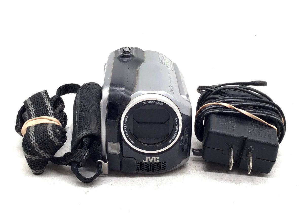 JVC Everio GZ-MG130U 34X Optical Zoom Camcorder With Accessories