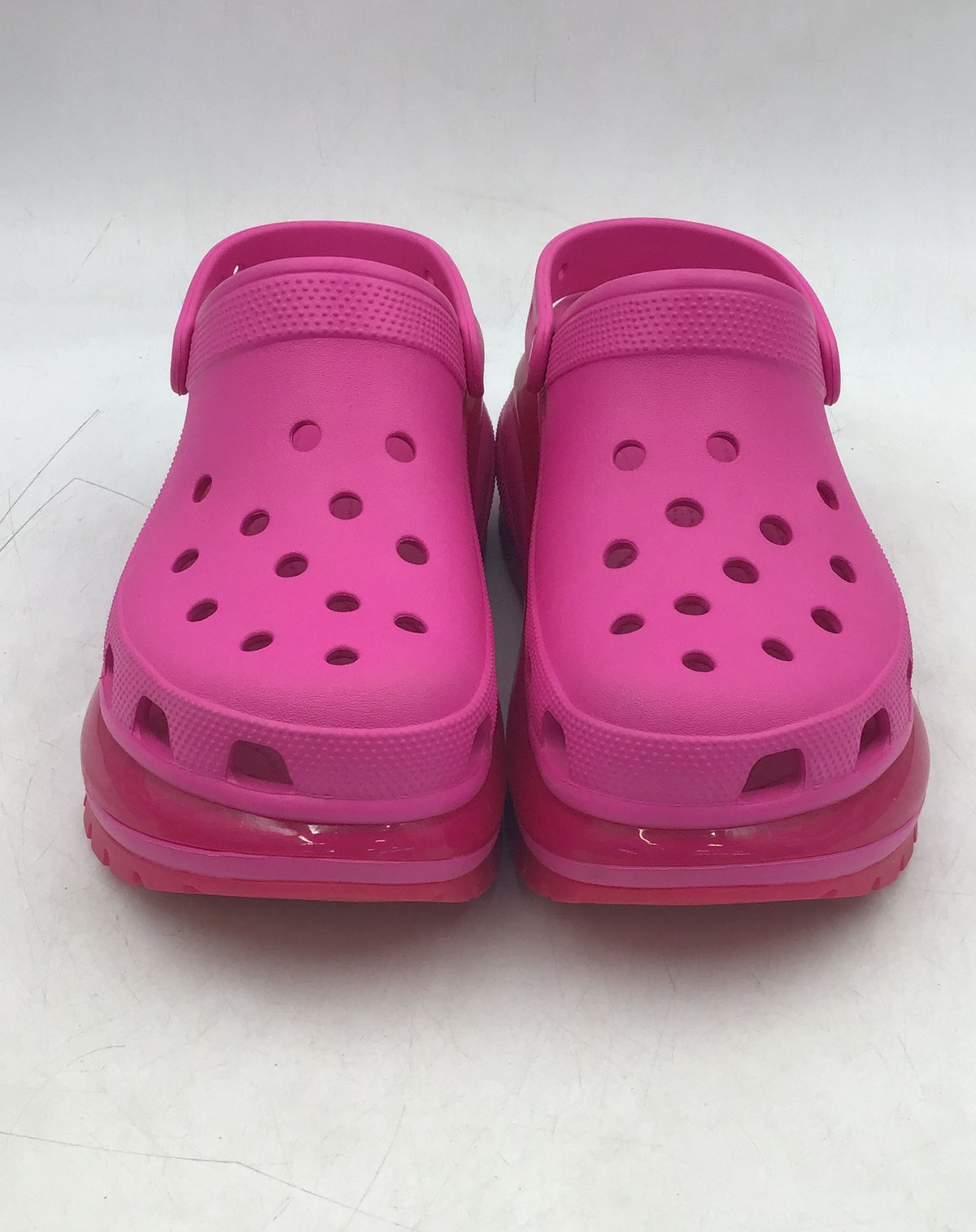 Crocs Women&#39;s Pink Clog Shoes - Size 12