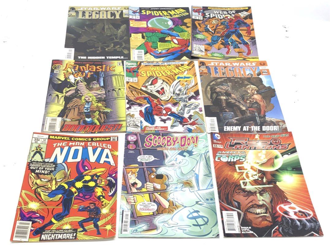 Comic Book Lot Marvel DC Dark Horse Mixed Publishers 1980s-Modern 25 Comics