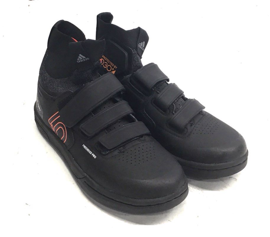 Adidas Five Ten Freerider Pro Mid VCS Black Orange Mountain Bike Shoes Size 4
