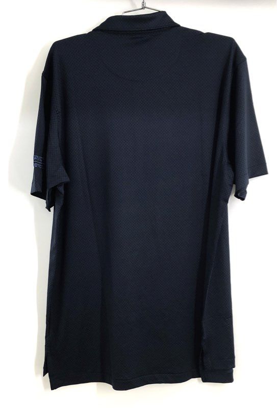 Peter Millar Men's Navy Blue Geometric Summer Comfort Polo Shirt NWT Sz L