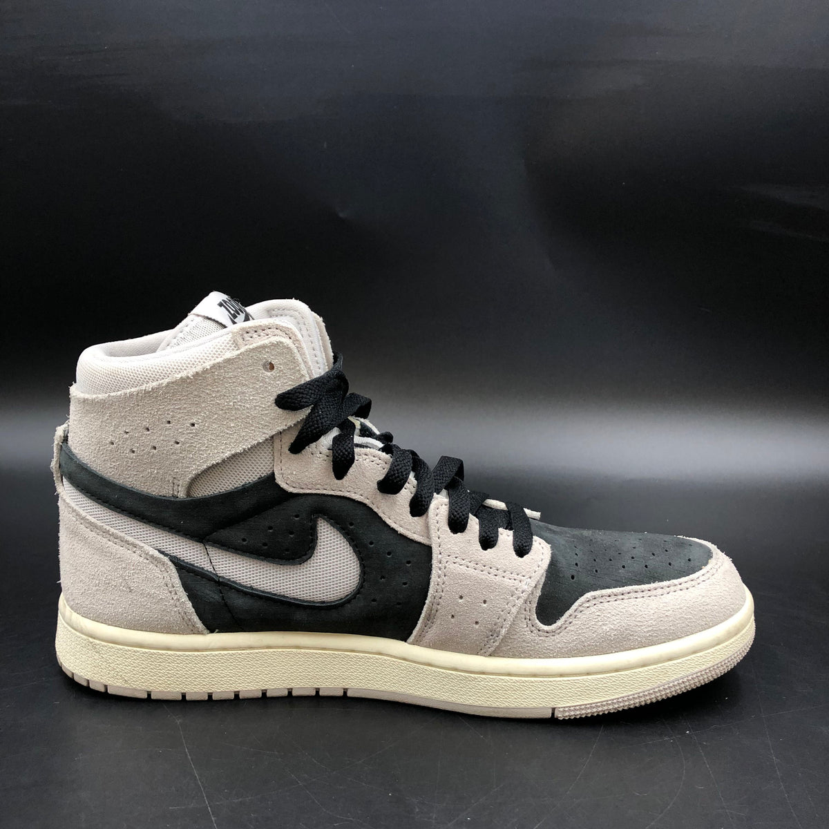 Nike Air Jordan 1 High Zoom CMFT 2 Light Iron Ore Women's Size 10 COA