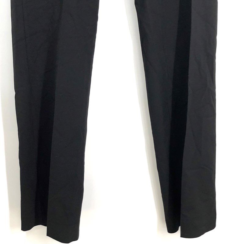 Ann Taylor Women's Black Straight Leg Stretch Career Office Dress Pants Sz 2