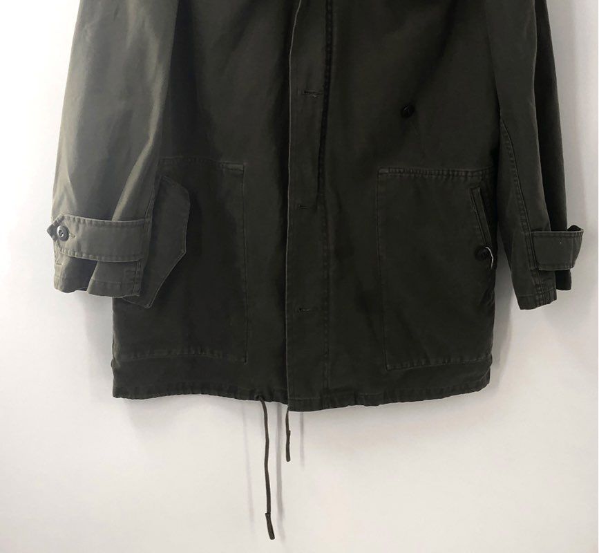 Marquardt & Schulz Men's German Military Parka Olive Green Vintage 80s Gr.7
