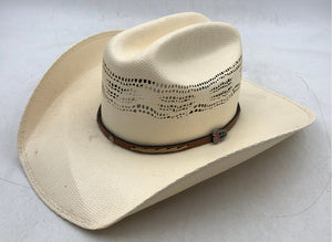 Justin Men's Cream Western Cowboy Hat - Size 6 7/8 55