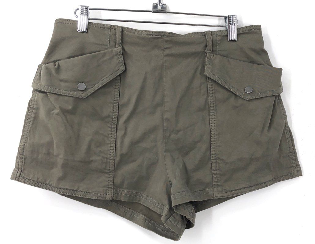 NWT Anthropologie Women's Moss Utility Cargo Shorts - Size 10