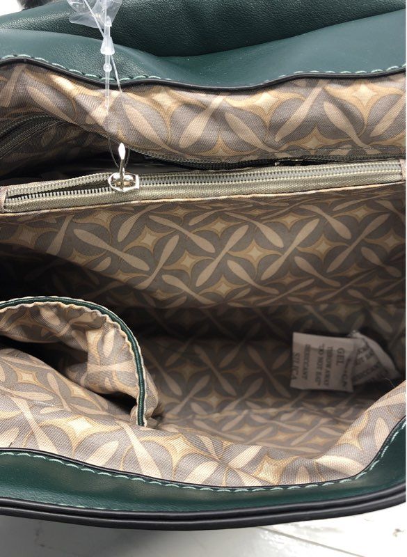 NWT CXL Christian Lacroix Teal Sable Prism Python Satchel Handbag Silver