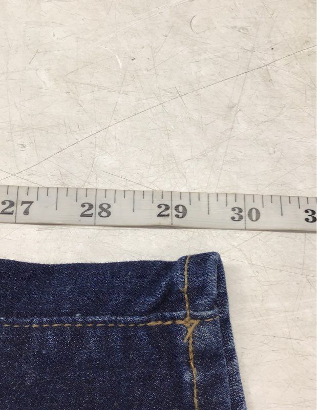 Madewell Women's 10" High-Rise Skinny Jeans Dark Blue Indigo Wash Size 28T
