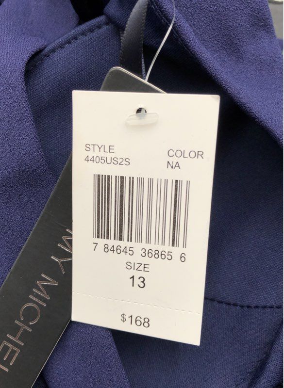 NWT My Michelle Women's Navy Maxi Dress - Size 13