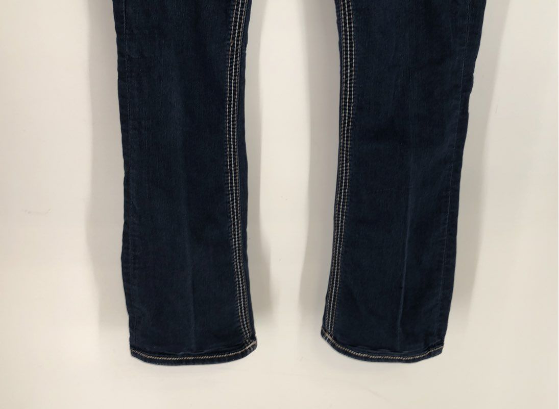 Rock Revival Women's Blue Amanda Denim Easy Bootcut Jeans - Size 29