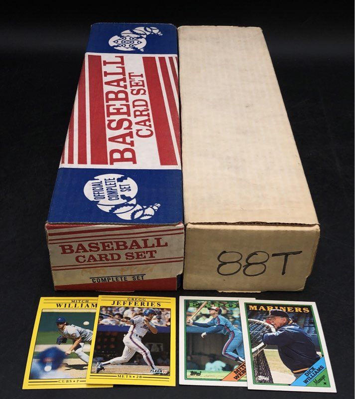 Lot Of Donruss, Topps Baseball MLB Cards. Medium Box, Unsorted