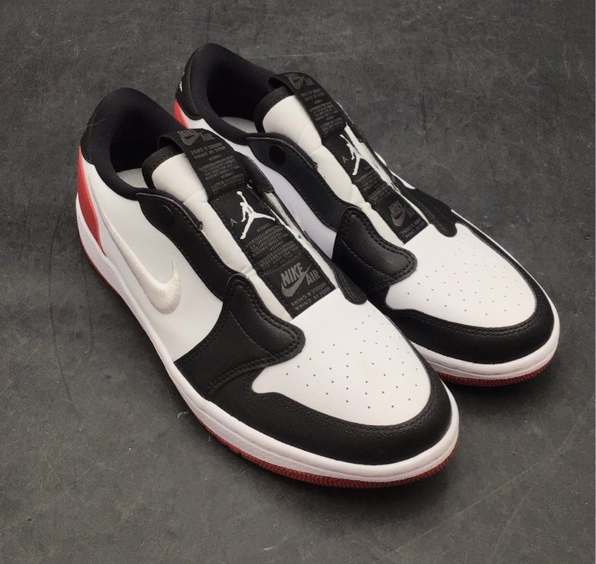 Nike Air Jordan 1 Low Slip Chicago White Black Gym Red Women's Size 9.5
