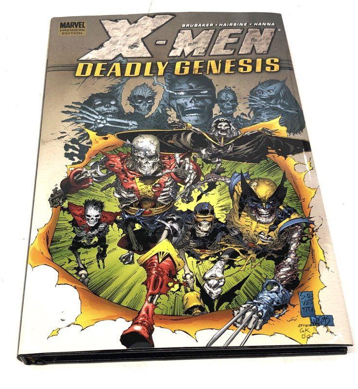 Marvel 1602 & X-Men Deadly Genesis Graphic Novel Lot 3 Hardcover TPB Marvel