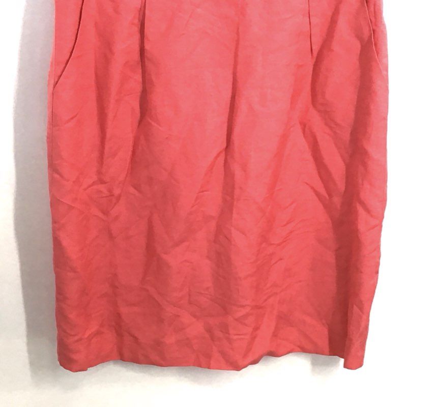 Alex Marie Women's Pink Clarissa Linen Blend Sleeveless Sheath Dress 16 NWT