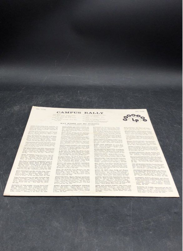 The National Football League, Campus Raily Vinyl Records Lot Of 2