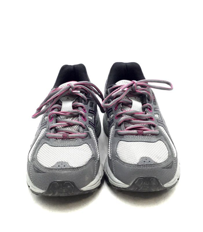 Asics Women&#39;s GEL-Venture 6 T7G6N Gray Low-Top Lace-Up Running Shoes - Size 9.5