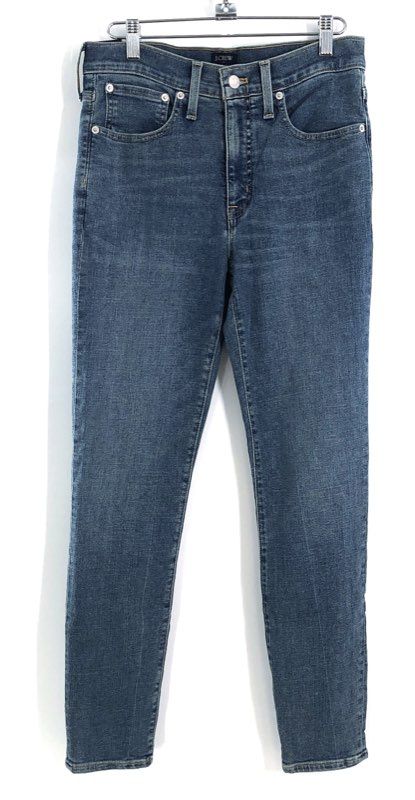 J.Crew Women's 9" Mid-Rise Skinny Jeans Blue NWT Size 27