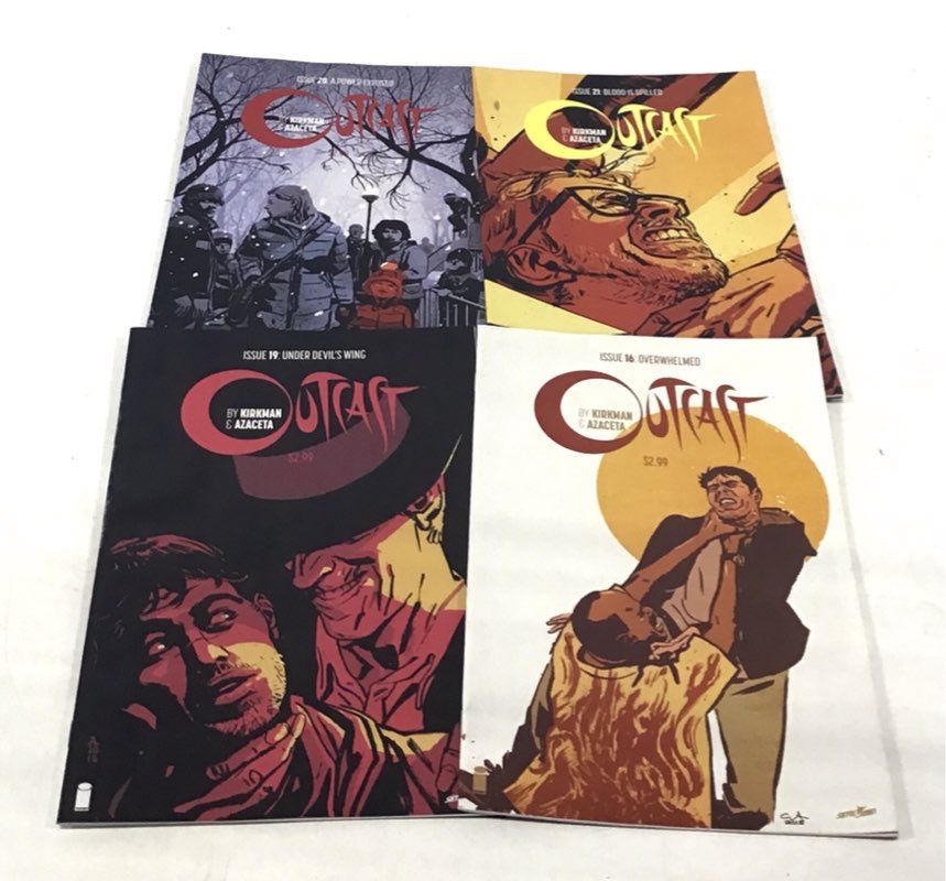 Outcast by Kirkman & Azaceta 20 Comic Lot Image Skybound Horror Series