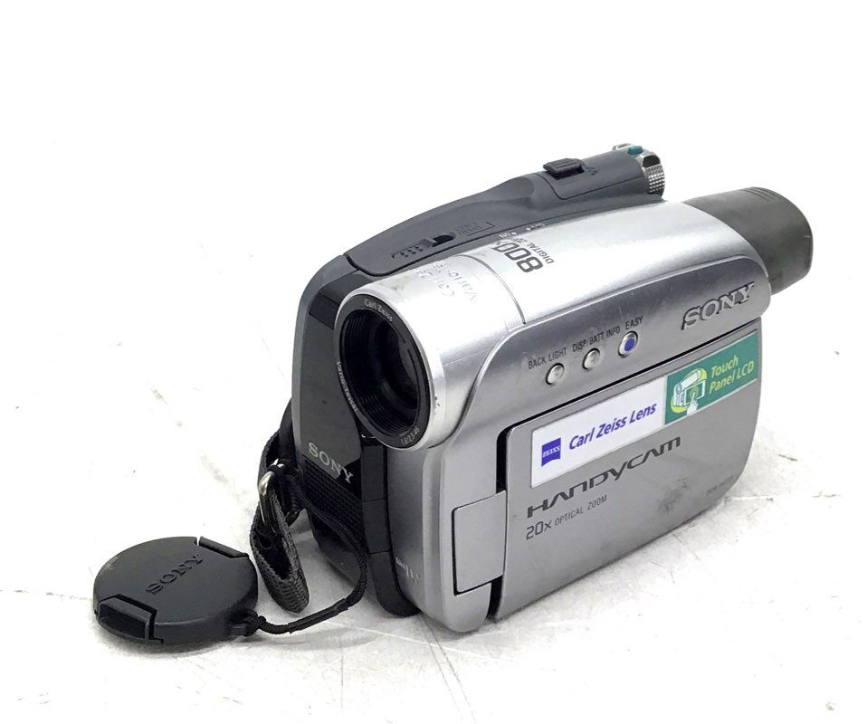 Sony Touch Panel LCD Handycam 20X Optical Zoom Handheld Camcorder W/Accessories