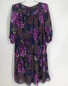 NWT Jessica Howard Women's Multicolor Floral Shift Dress - Size 12