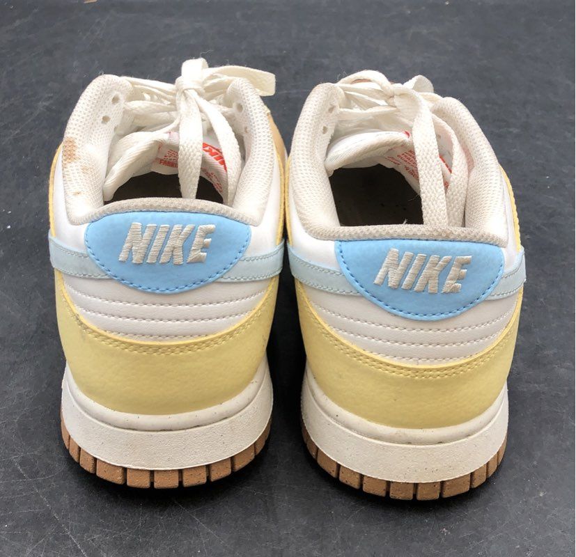 Nike Dunk Low Next Nature White Light Armory Blue Pale Ivory Women's Size 10
