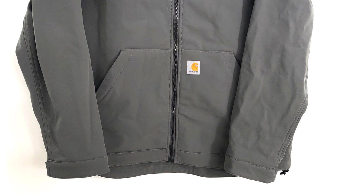 Carhartt Men's Galesburg Rain Defender Softshell Jacket Gray 106438 Sz XL