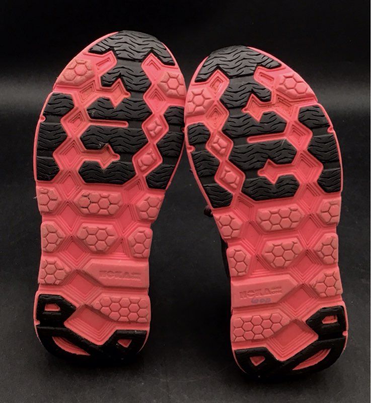 Hoka One One Women's Clifton 2 Gray Pink Athletic Shoes - Size 6.5