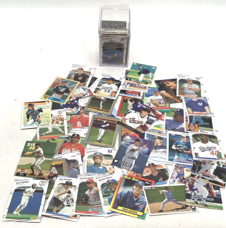 11.6 lbs. Lot Of Donruss Baseball MLB Cards. Medium Box, Unsorted