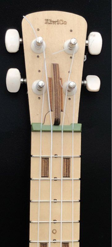 Kiwi Co Eureka Crate Wooden Ukulele