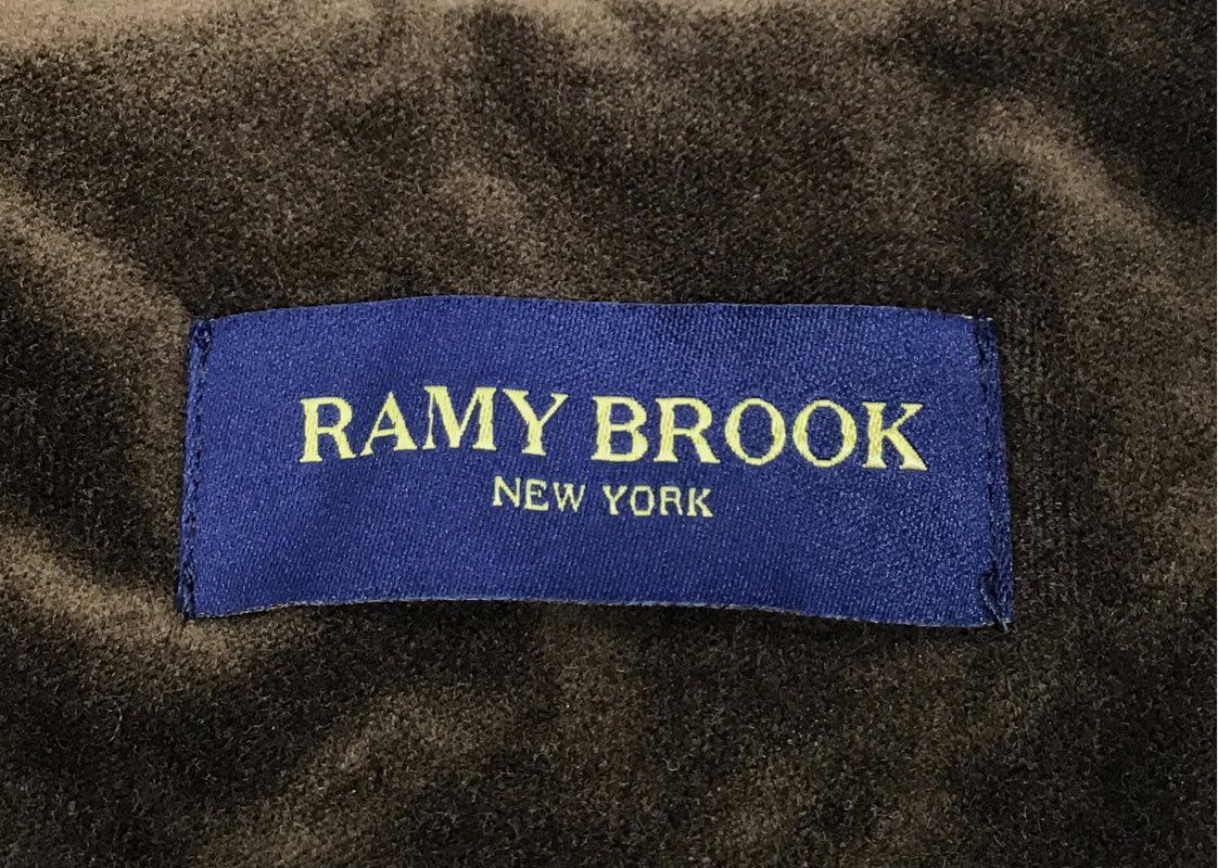 Ramy Brook Women's Velvet Jemma Jumpsuit Desert Brown Velveteen Denim NWT 24