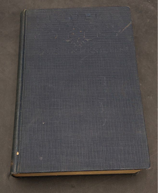 Vintage Poetry Books Lot 3 English Masterpieces Untermeyer Modern American