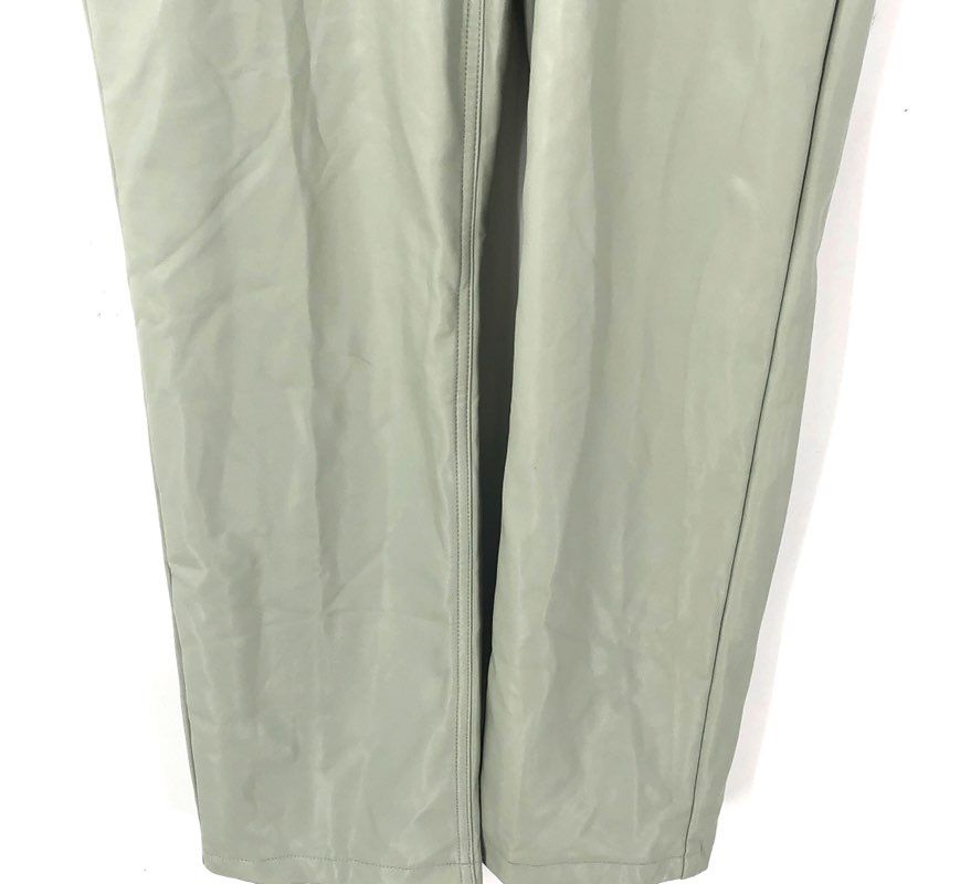 NWT Abercrombie & Fitch Women's Sage Green 90s Straight Ankle Pants - Size 29/8
