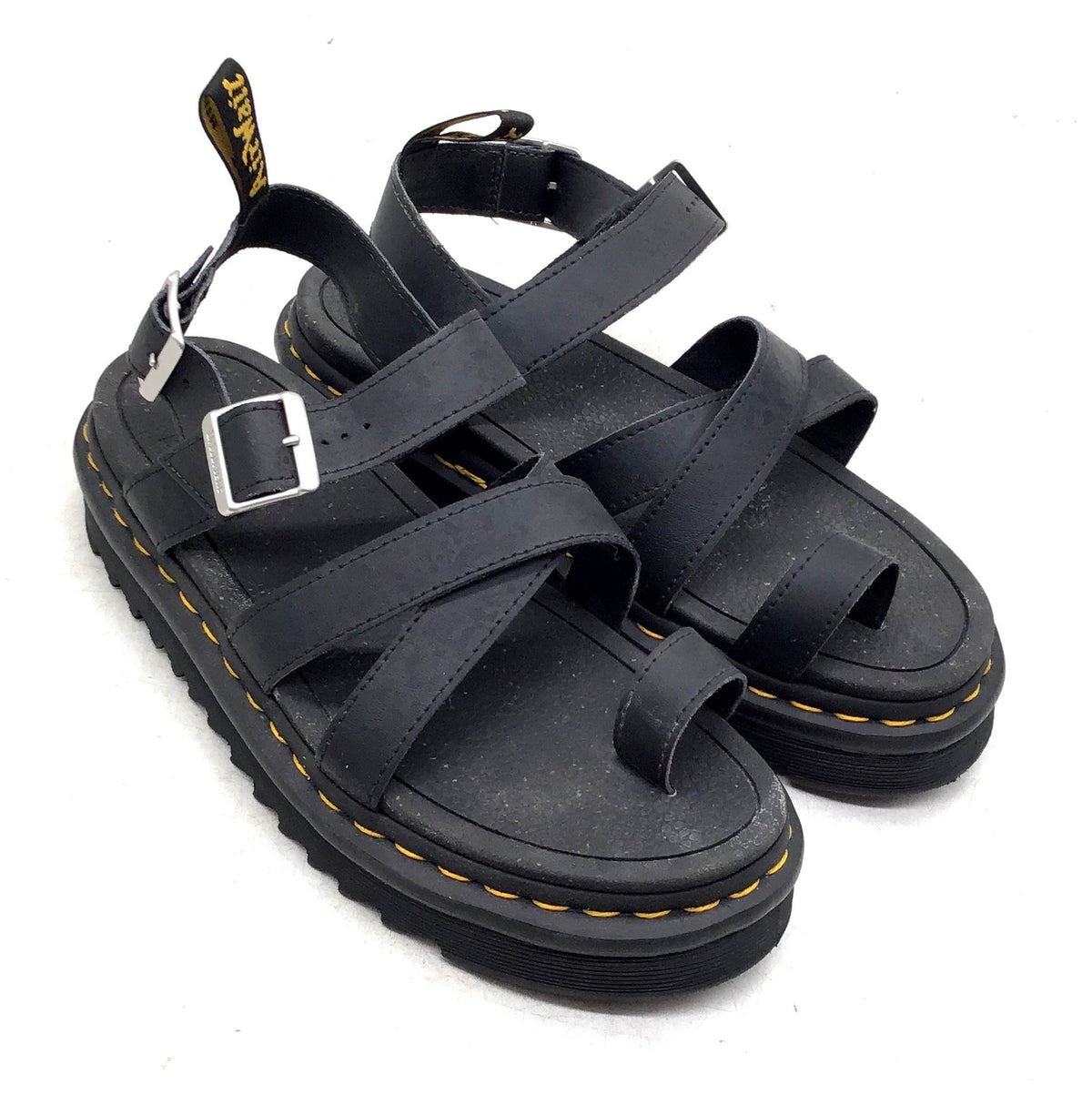 Dr. Martens Women's Avry Black Slingback Sandal - Size 8
