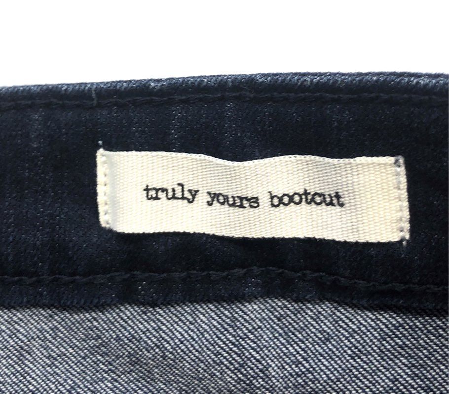 Jessica Simpson Women's Truly Yours Bootcut Jeans Dark Blue Denim NWT Sz 30