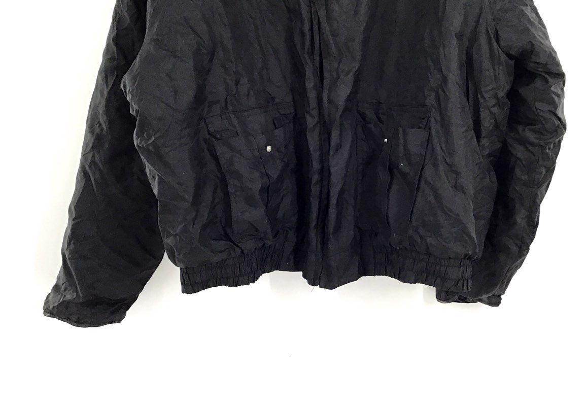 National Patrol Men&#39;s Black Full Zip Bomber Jacket - Size 3XL