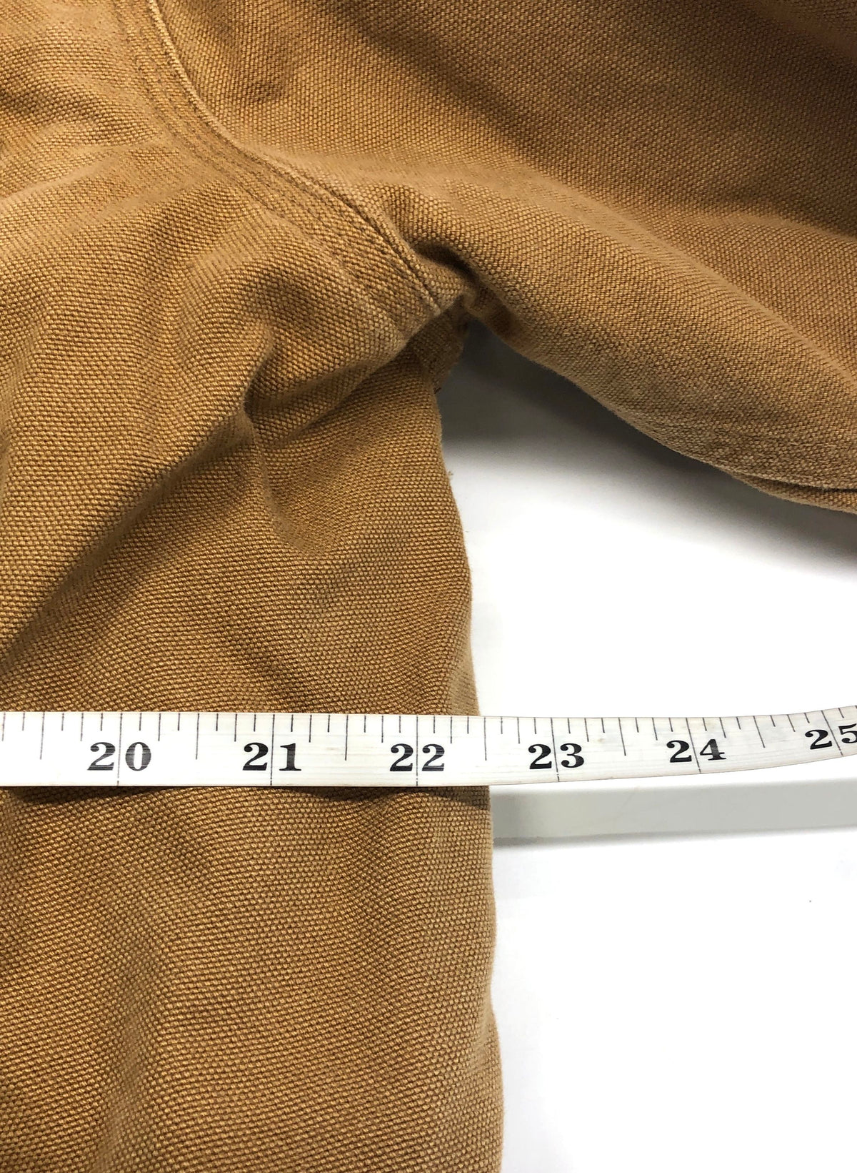 Carhartt 103828 Duck Detroit Jacket Blanket-Lined Brown Sz L Regular