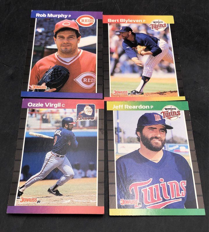 11.8 lbs. Lot Of Donruss Baseball MLB Cards. Medium Box, Unsorted