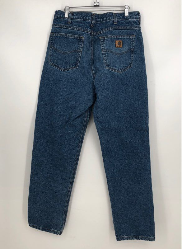 Vintage Carhartt Flannel Lined Relaxed Fit Jean - B21DST - Men&#39;s 34 x 34