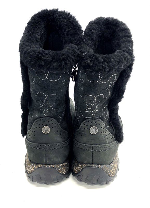 The North Face Janey II Waterproof Primaloft Winter Boots Black Women's Size 6